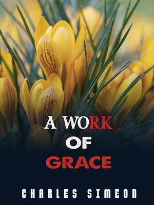 cover image of A Work of Grace